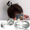 6 Packs Vintage Retro Geometric Hair Barrettes for Women Girls Decorative Minimalist Hollow Metal French Hair Clips Hair