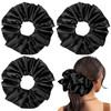 95 inch Silk Scrunchies Oversized Scrunchie Jumbo Scrunchies Giant Silk Scrunchie Extra Large Satin Thick Elastic Fluffy