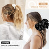 95 inch Silk Scrunchies Oversized Scrunchie Jumbo Scrunchies Giant Silk Scrunchie Extra Large Satin Thick Elastic Fluffy