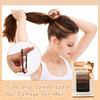 20 PCS Boho Hair Ties Bracelets NoDamage Hair Elastics for ThickThin Hair 4 Styles 236 Braided Ponytail Holders Valentin