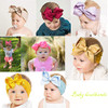 Yxiang 20pcs Baby Headbands with 6 Big Elastics Nylon Ribbon Bows Hair Accessories for Newborns Infants Toddlers Kids