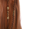 FRDTLUTHW Gold Snake Hair Jewelry for Braids Halloween Hair Decoration Dreadlock Accessories for Womenpack of 6