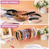 Suneerplay Headband Holder Clear Acrylic Headband Organizer Headband Holder Organizer Headband Display Stand Hairband St