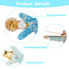 12 Pieces Shell Pearl Starfish Hair Clip Set Catcan Seashell Hair Clips Starfish Alligator Clips for Women Headwear Styl