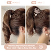 16 Matte Small Double Row Teeth Hair Clips for Women Strong Hold Jaw Clamps for Thin Fine Thick Hair