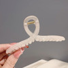 MirthCity 4 Pcs Large Hair Claw Clips for Thick Hair Jelly Clip Elegant Banana Hair Clips for Women NonSlip Barrette Hai