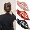 ATODEN Flat Alligator Hair Clips 3Pcs 452 Duck Billed Medium Hair Claw Clips and Barrettes Hair Accessories Clamps Jaw C