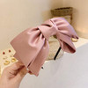 ROMODIYA Pink Bowknot Headbands Large Hair Bands with Bows for Women and Girls Hair Styling Accessories for Daily Wear M