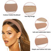 CURASA Womens Padded Fabric Hair Accessories 4 Thick Wide Headbands Headwraps for Girls and Womens Hair