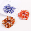 8 Pack Stripe Cotton Plaid Hair Elastics Scrunchies Gingham Scrunchies Checked Scrunchy Hair Bands Ties for Women Girls