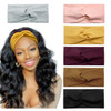 Huachi Turban Headbands for Women Trendy Wide Women Head Bands Fall Fashion Must Haves Thick Boho Stretchy Hair Bands No