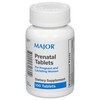 MAJOR Prenatal Tablets for Pregnant and Lactating Women - Dietary Supplement - 100 Count
