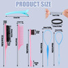 Rubber Bands and Hair Styling Tools Set 1500 Pcs Elastic Hair Ties with Organizer Box BabyToddler Hair Accessories Gift
