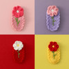 Crochet knitted Hair Clips for Girls Birthday Gifts Hair Accessories Barrettes Strong Hold Jaw Clip for Thick Thin Hair