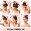 BLINKEEN Heatless Curling Scrunchie Heatless Hair Curler to Sleep In No Heat Curls for Long Hair Soft Sleep Hair Roller