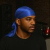 3PCS Silky Durag Pack for Men Waves Satin Doo Rag for 360 540 720 Waves BlueWhiteBlack