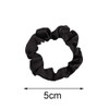 12Pcs Satin Hair Scrunchies Black Scrunchies Hair Ties Elastic Hair Bands Ponytail Holder Hair Accessories Valentines Da