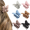 AWAYTR 6PCS Hair Clip 2 Inch Butterfly Claw Clips for Women Girls Small Nonslip Butterfly Jaw Clips for Thick Hair and S