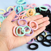 200Pcs Baby Hair Ties 1 Inch Seamless Toddler Hair Ties for Girls and Kids Elastic Ponytail Holders Stocking Stuffers fo