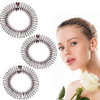 TUICARE 3Pieces Flexible Plastic Circular Stretch Hair Combs Headband Hairband Holder for Women Girls