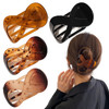 4 PCS French Concord Curved Claw Barrettes for Women 335 Inch Alligator Banana Clips with No Slip Grip Strong Hold for V