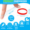 OIG Brands 1500 Pcs Mini Ponytail Holders No Damage Rubber Bands Tiny Toddler Hair Ties For Girls No Pull 1 Inch MultiCo
