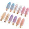 Cptots No Crease Creaseless No Bend Hair Clips For Styling Non Slip Flat Clips For Makeup Hair Accessories For WomenPink