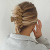SuPoo Large Matte Claw Hair Clips for Thick Hair 47 Jumbo Jaw Clamps With Strong Hold Cute Big Hair Accessories for Wome