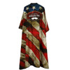 Barber Hair Cutting Cape With Snap Closure Professional Salon Hairdressing Cape for Hairdresser 64 x 57 Retro American F