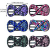 6 Pcs Rhinestone French Concord Flat Hair Clips 374 Inch Curved Hair Claw Alligator Hair Clips Volume Strong Hold Banana