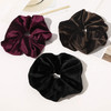 Velvet Scrunchies Hairbands Bulk Pack Large Jumbo Giant Hair Ties for Thick Curly Hair No Crease Soft Elastic Hair Acces