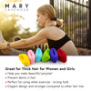 MARY LAVENDER Large Stretch Terry Cloth Hair Ties and Ponytail Holders Thick Hair Elastics Knit Scrunchies for All Hair