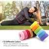 MARY LAVENDER Large Stretch Terry Cloth Hair Ties and Ponytail Holders Thick Hair Elastics Knit Scrunchies for All Hair
