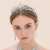 ZOCONE Birthday Tiara Crown for Women Girls 2 Pack Crystal Princess Tiara for Women Bridal Crowns for Wedding Party Hair