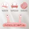 DragonflyDreams Cute Cartoon Snail Headbands 2 Pack Coral Hairband for Washing Face Skincare Makeup Headbands Women Soft