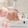 WHAVEL 6PCS Spa Headband and Wristbands Set Face Wash Headband Wrist Bands for Washing Face Makeup Skincare Hair Band Sk