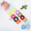 YL Mainland 15PCS LED Hair Scrunchies Light Up Hair Bands for Women with Luxury Jewelry Bag Glow Hair Ties for Girls Mul
