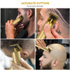 Professional Electric Hair Trimmer 0mm Baldheaded Hair Clippers for Men Barber Grooming Cordless Rechargeable Close Cutt