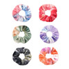 Premium Velvet Macaron Theme Hair Scrunchies Tie Bobbles Rainbow Hair Bands Scrunchy Hair Tie Ropes Lce Cream Color for