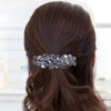 4 PCS Hair Barrettes for Women Ladies Flower Crystal Rhinestones Barrette Pearl Spring Hair Clip Accessories Women Fashi
