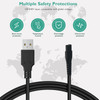 5V 2A Shaver Charger Compatible with Skull Shaver Pitbull Silver ProGold ProPalmBeast Clipper Butterfly Kiss Trimmer Pow