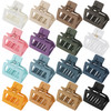 Small Hair Clips for Women and Girls 2 Inch Rectangle Medium Claw Clips for ThinFine Hair Nonslip Strong Hold Matte Jaw