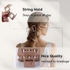 Small Hair Clips for Women and Girls 2 Inch Rectangle Medium Claw Clips for ThinFine Hair Nonslip Strong Hold Matte Jaw