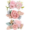 Girls Flower Hair Bows and Clips Set 3pcs Accessories for Baby Toddler and Teen Girls Hiar clips set 1