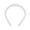 AISIBO Pearl Headbands for Women Elegant Bling Bridal Hair Hoop Hairpins Barrette Styling Wedding Hair Accessories for B