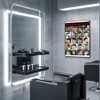 VMXWLL Barber Shop Decor Fade Collection Mens Hairstyle Chart Professional Canvas Wall Art for Barbershop Salon Haircut