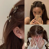 Metal Hair Claw Clips Set 14 Tiny NonSlip Claws for Thin to Thick Hair Gold Short Hair Accessories for Women and Girls