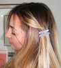 Camila Paris CP3379 French Hair Barrettes Clips for Women Handmade Girls Side Slidein Barrette Clip Hair Accessories for
