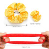 60 Pcs Soft Velvet and Satin Scrunchies for Girls and Women Silk Elastic Hair Ties and Accessories With Gift Bag