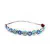 Jilukibo Fashion Handmade Crystal Rhinestone Beads Headband Retro Style Elastic Hairband Jewelry Hair Accessories Headwr